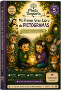 "Mi Primer Gran Libro de Pictogramas".  + 3 Bonos Extras. Más de 300 pictogramas originales para ayudar a niños con TEA a comprender rutinas, expresar necesidades y desarrollar su comunicación día a día.